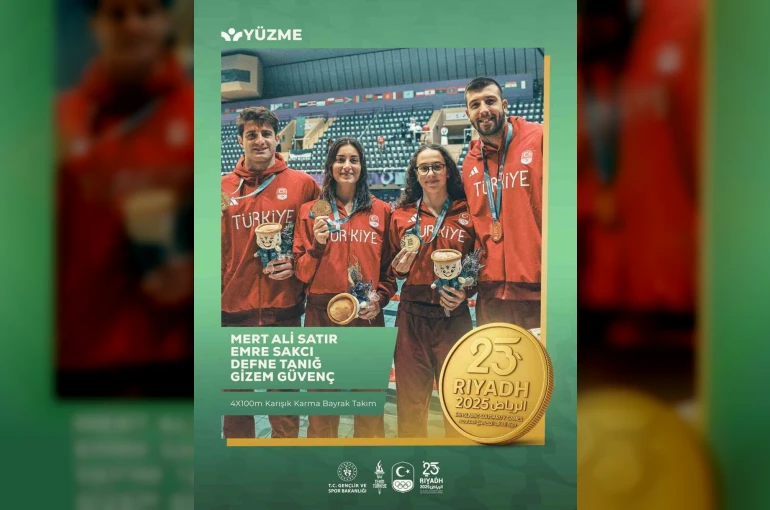Türkiye, yüzmede 6 altın, 2 gümüş, 1 bronz madalya kazandı