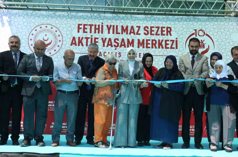Türkiye’de bir ilk olan Fethi Yılmaz Sezer Aktif Yaşam Merkezi hizmete açıldı