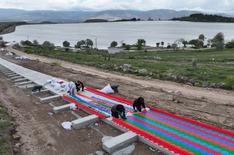 Türkiye’nin en uzun renkli kaydırağı Gebere’de hizmete hazırlanıyor