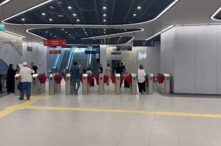 Türkiye’nin en yeni metro hattı ilk gününde 10 bin 21 yolcu taşıdı