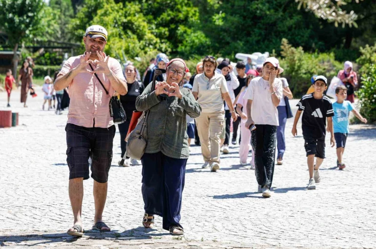 Üç nesil Doğal Yaşam Parkı’nda buluştu
