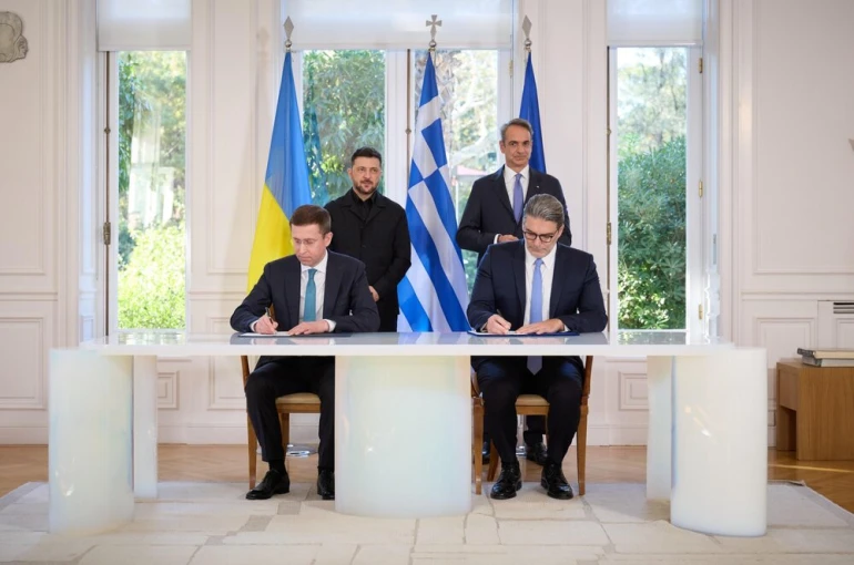 Ukrayna ile Yunanistan arasında doğalgaz anlaşması için niyet mektubu imzalandı