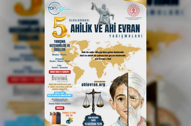 Uluslararası Ahilik ve Ahi Evran Yarışmalarına başvurular başladı