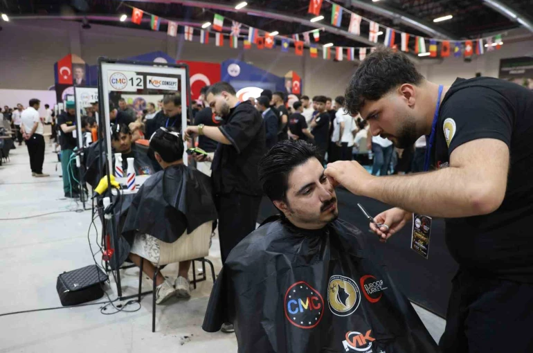 Uluslararası Kuaförler Balkan Şampiyonası Elazığ’da başladı