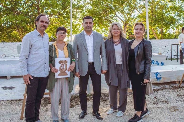 Uluslararası Kuşadası Neopolis Heykel Sempozyumu başladı