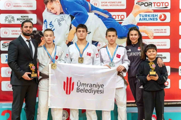 Ümraniye Belediyesi Spor Kulübü’nden Türkiye Şampiyonası’nda çifte altın