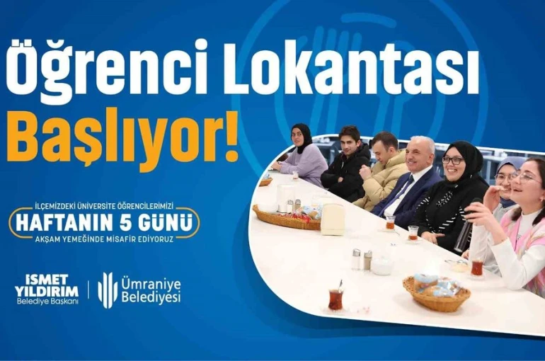 Ümraniye’de ücretsiz öğrenci lokantası bu yıl da hizmette