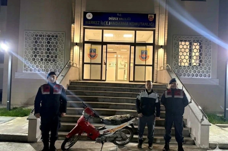 Umudunu kestiği motosikletine 3 yıl sonra jandarma sayesinde kavuştu