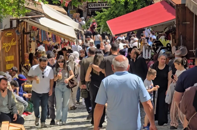 UNESCO kenti Safranbolu’da turizm sezonu 9 günlük tatille zirveye çıktı