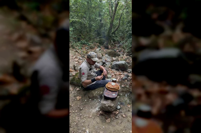 Ünlü şeften takipçilerine ‘doğada yağlama’