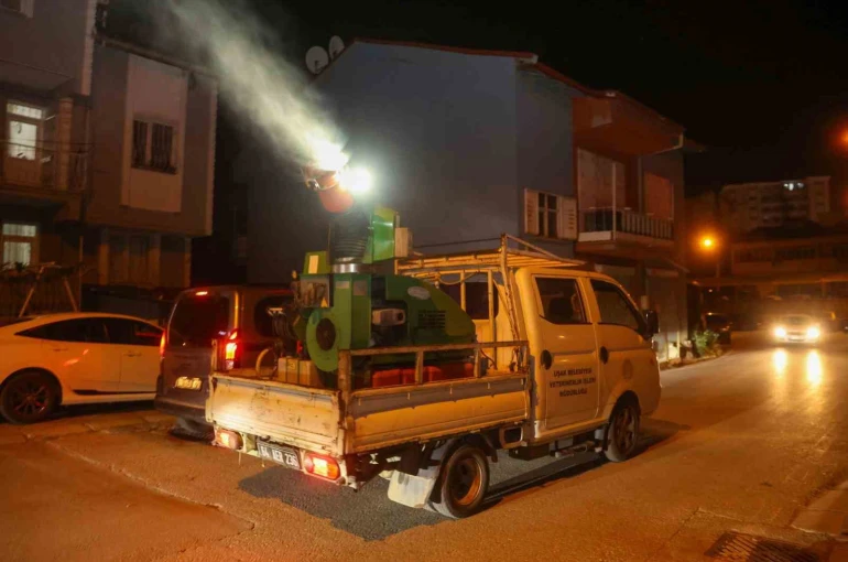 Uşak Belediyesinden vektörle mücadele seferberliği