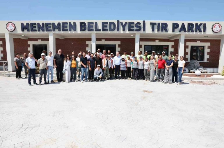 Uzun yol şoförlerine Menemen’de otel konforunda tesis 