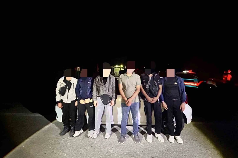 Uzunköprü’de 5 düzensiz göçmen yakalandı