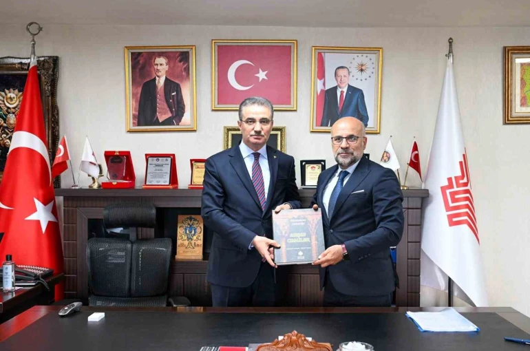 Vali Baruş’a vakıf bilgilendirmesi
