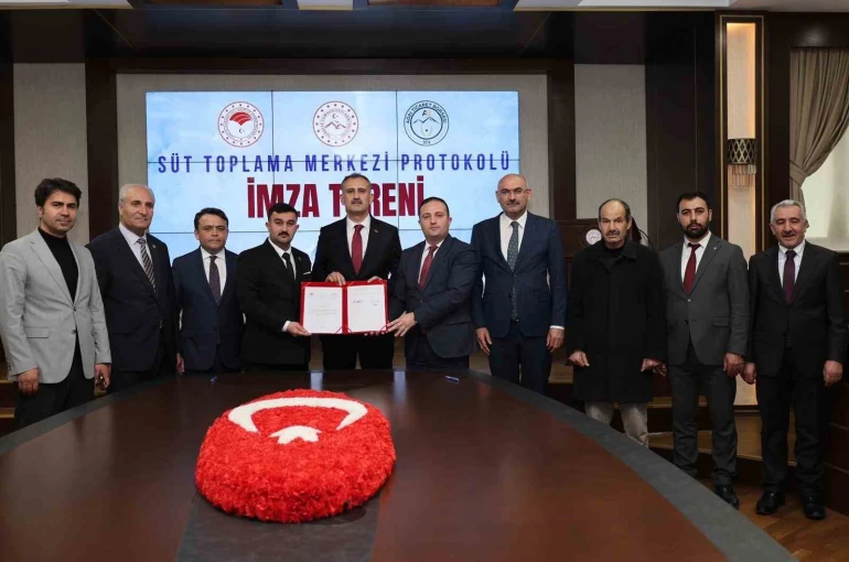 Vali Bozkurt: "Süt Toplama Merkezi Projemizle üreticimizin yanındayız"