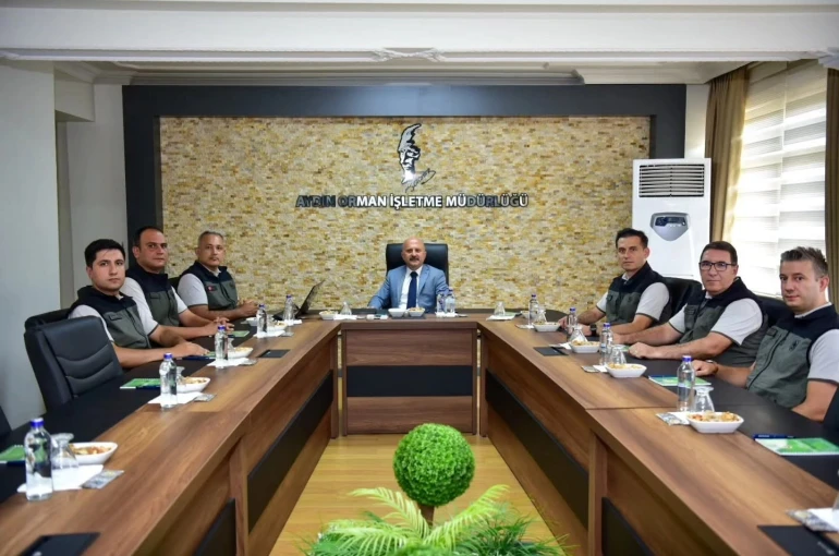 Vali Varol, Aydın Orman İşletme Müdürlüğü’nde çalışmaları değerlendirdi