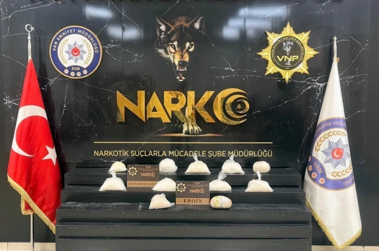Van’da 10 kilo 720 gram uyuşturucu madde ele geçirildi
