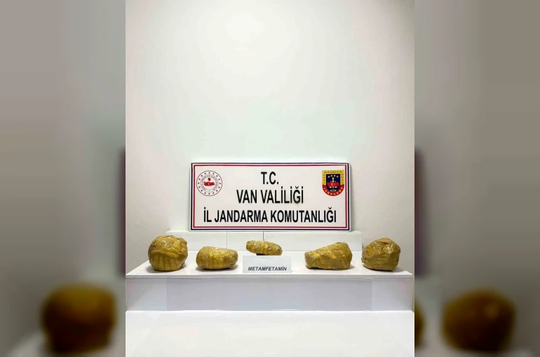 Van’da 21 kilo metamfetamin ele geçirildi