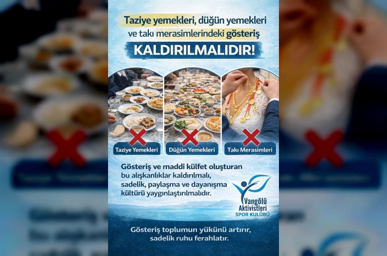 "Vangölü Aktivistleri Derneği: "Acı, sofrayla değil dua ve dayanışmayla paylaşılmalı"