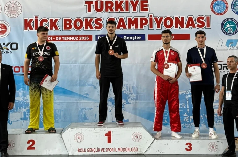 Vanlı sporcu Alim Yönten Türkiye şampiyonu oldu