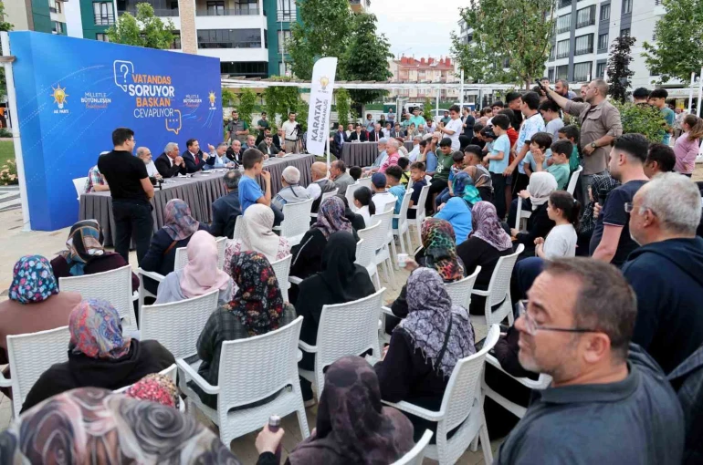 "Vatandaş Soruyor, Başkan Cevaplıyor" buluşmaları Karatay’da yoğun katılımla gerçekleşti