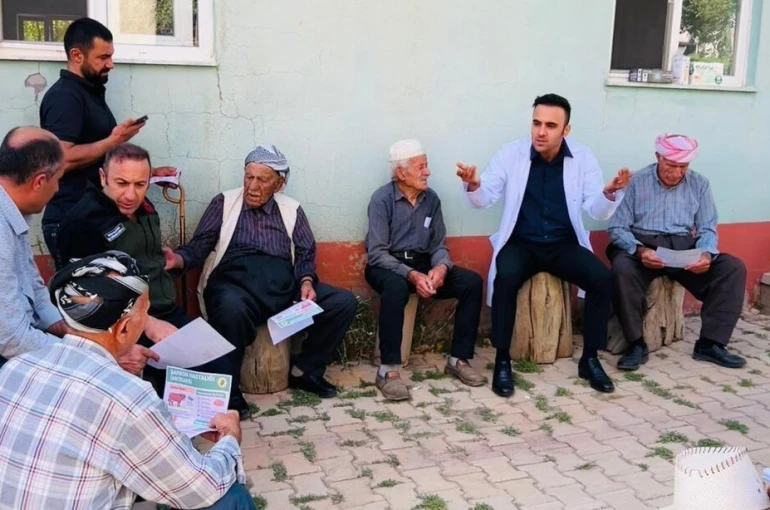 Vatandaşlara şarbon ve korunma yolları anlatıldı