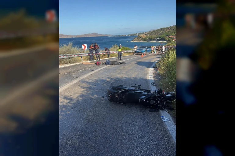 Vidanjöre çarpan 19 yaşındaki motosikletli hayatını kaybetti