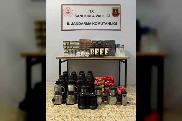 Viranşehir’de kaçak tütün ve alkol operasyonu