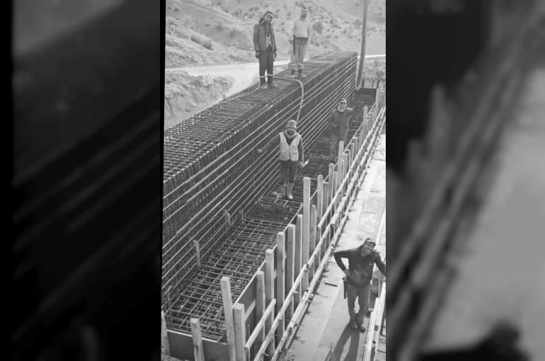 Viyadük inşaatının çökmesi sonucu hayatını kaybedenler olayın hemen öncesinde birlikte poz vermiş