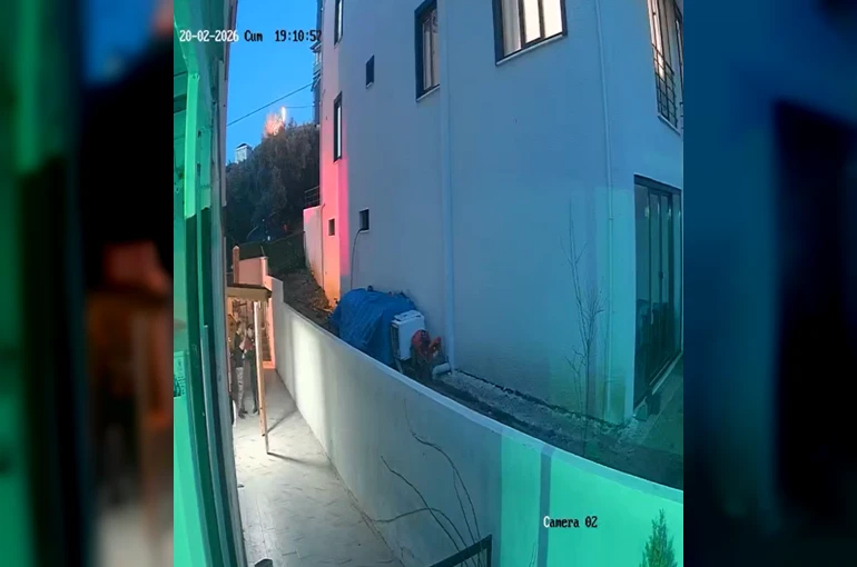 Yalova’da 14 aylık bebeğin yaralandığı komşu kavgası güvenlik kamerasına yansıdı