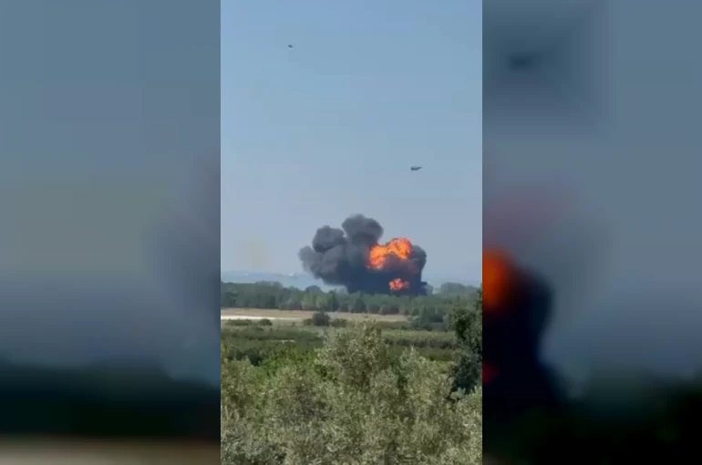 Yalova’da düşen F 16 uçağının pilotu, Yalova Eğitim Araştırma Hastanesi’nde tedavi altına alındı