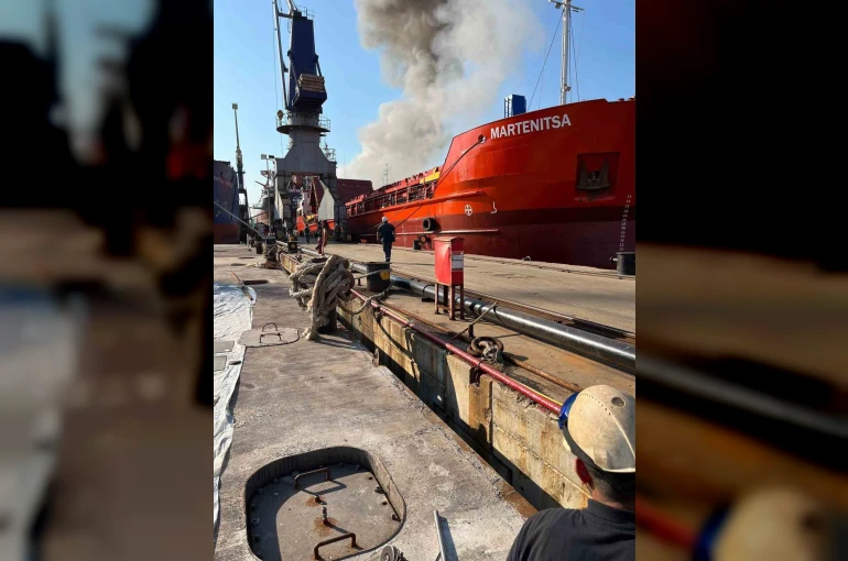 Yalova’da tersanedeki gemide patlama