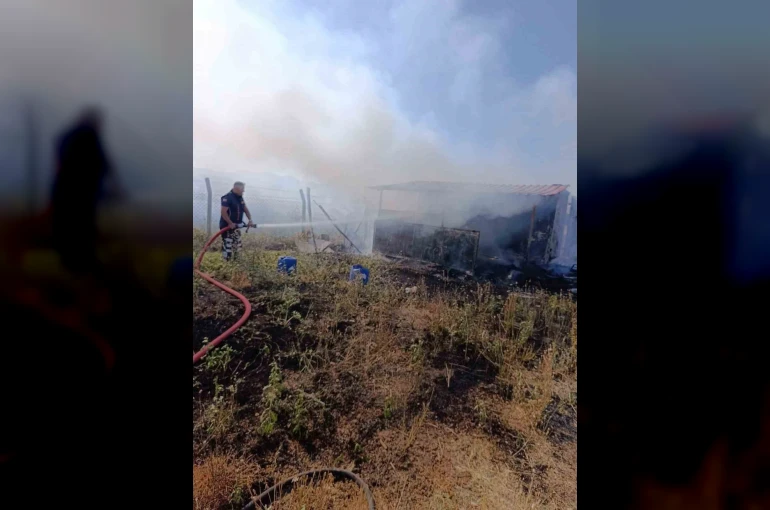 Yangında bağevi kullanılamaz hale geldi