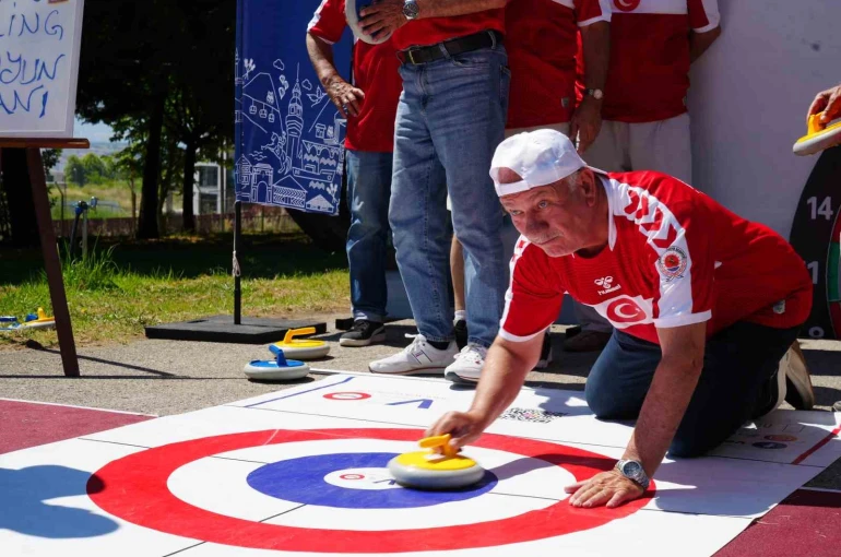 Yaşlı Olimpiyatları heyecana sahne oldu