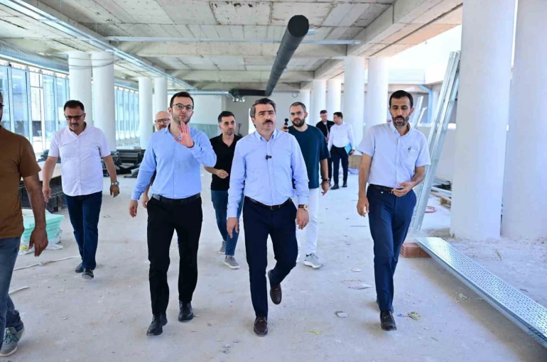 Yavuzselim pazaryeri’nde çalışmalar devam ediyor