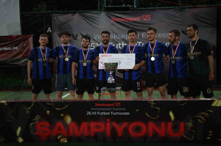 Yemeksepeti Express 25. Yıl Futbol Turnuvası’nın şampiyonu belli oldu