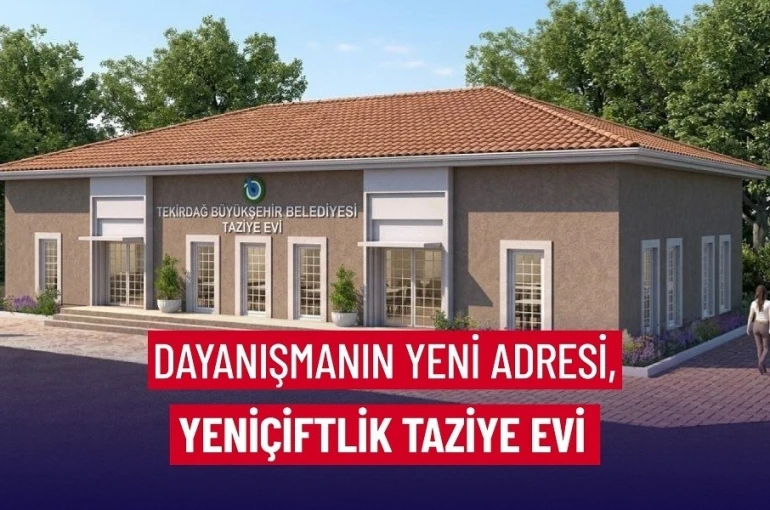 Yeniçiftlik’e taziye evi: Çalışmalar yüzde 70 tamamlandı