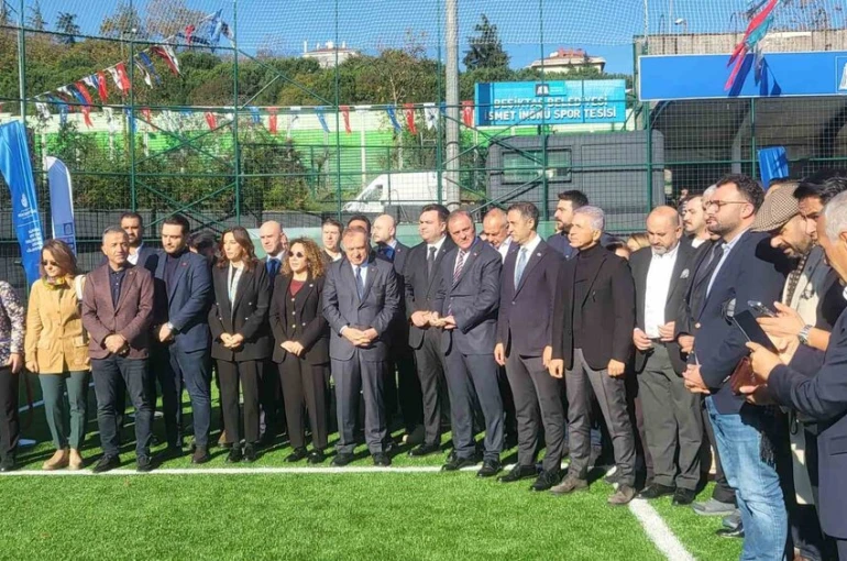 Yenilenen İsmet İnönü Spor Tesisi hizmete açıldı