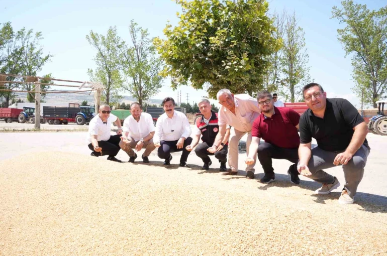 Yenişehir’de buğday alımları başladı: Başkan Ercan Özel’den üreti̇ciye tam destek