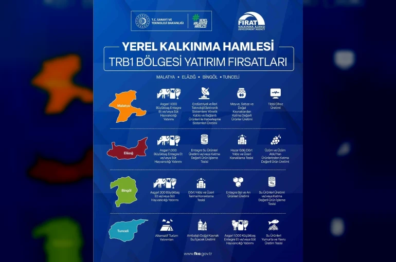 Yerel Kalkınma Hamlesi ile yatırımcılara 301 Milyon TL’ye kadar destek