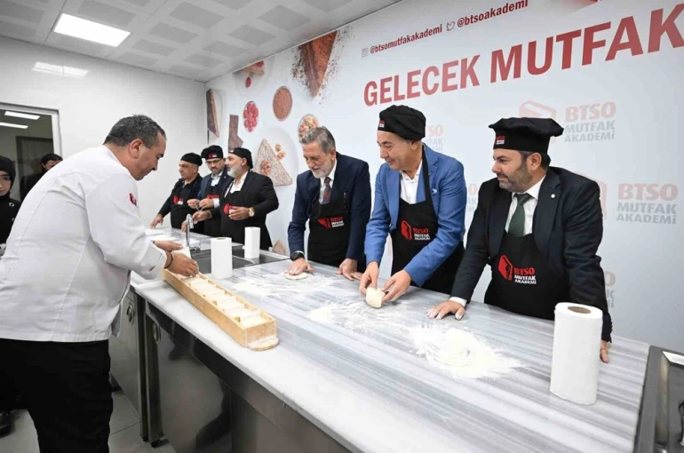 YESİDEF’ten BTSO Mutfak Akademi’ye tam not