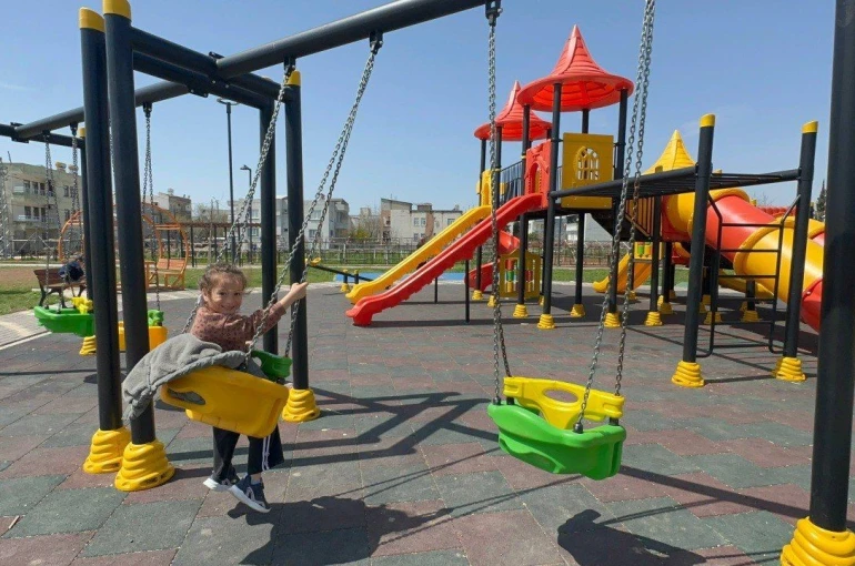 Yeşilyurt Mahallesi’ndeki yeni park tamamlandı