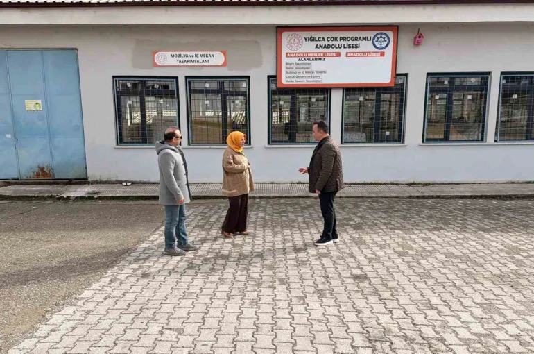 Yığılca’da okulun fiziki şartları güçlendiriliyor