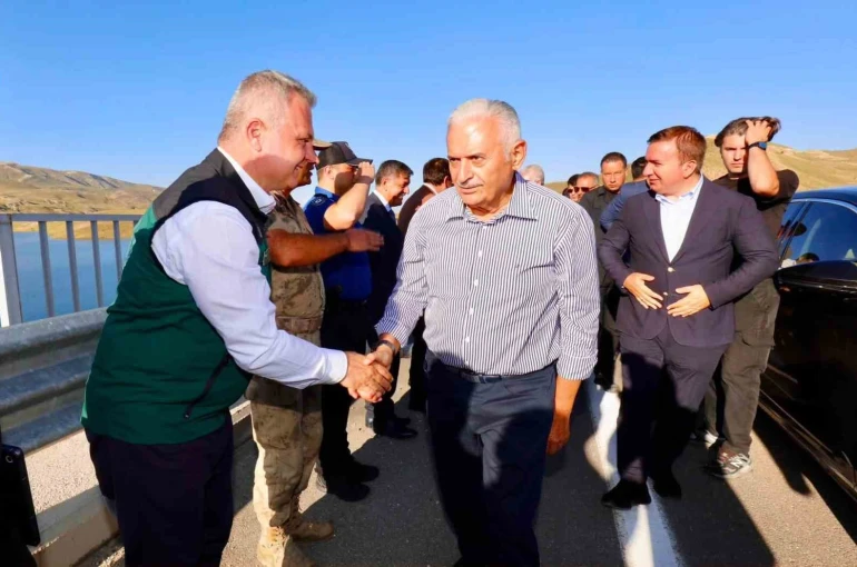 Yıldırım Turnaçayırı Barajı’nda incelemelerde bulundu