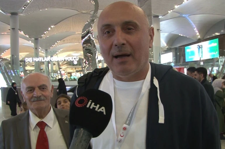 Yılın ilk hacı adayları İstanbul Havalimanı’ndan kutsal topraklara uğurlandı