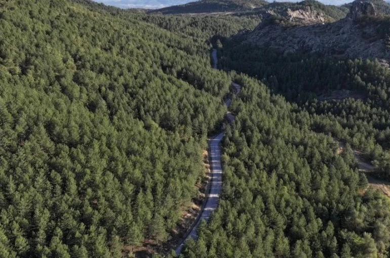 Yılların hayali gerçek oldu, Gördes-Sındırgı yolu asfaltlandı