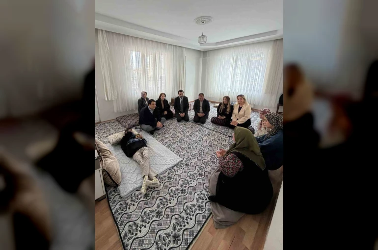 Yılmaz’dan çocuklara moral ziyareti