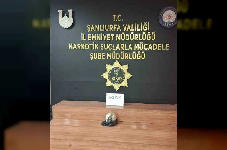 Yolcunun çantasından uyuşturucu çıktı 