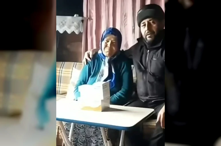 Yolu kapanan köydeki hastanın ilaçları için ekipler seferber oldu