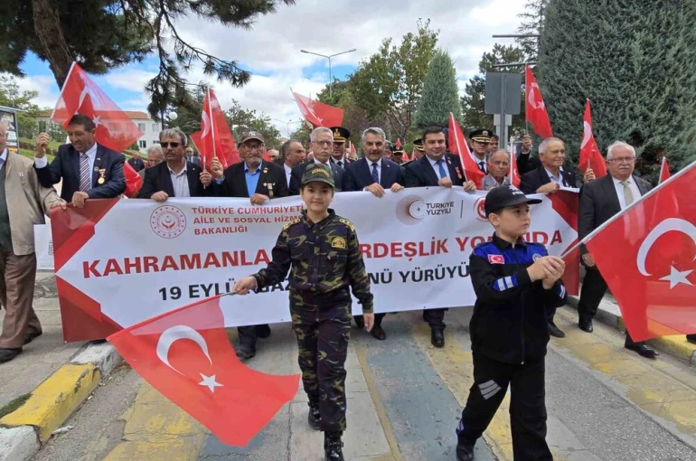 Yozgatlı Gaziler, törende bir araya geldi